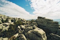 Rock formation El Torcal